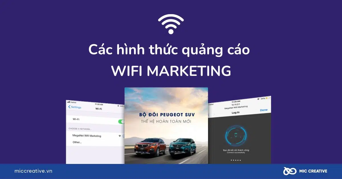 Một số hình thức quảng cáo về Wifi Marketing