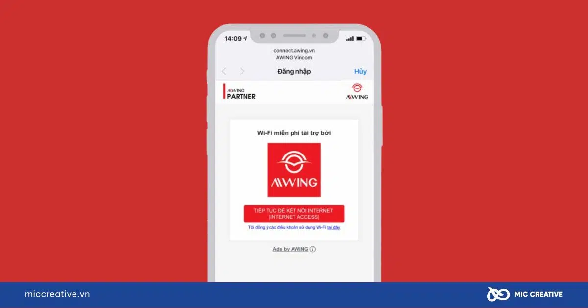 Wifi Marketing của Vincom