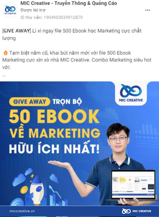 Cách chạy quảng cáo Facebook hiệu quả – tiêu đề thu hút