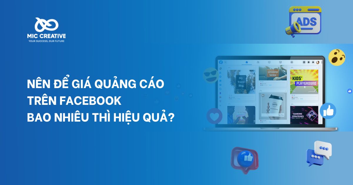 Nên để giá quảng cáo trên Facebook bao nhiêu thì hiệu quả?