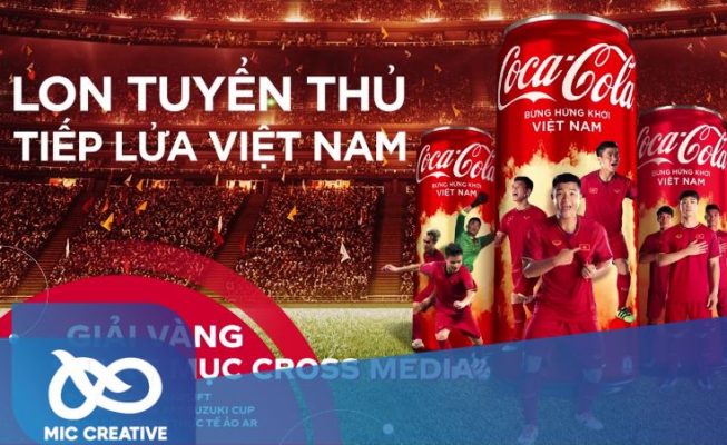 Chiến lược quảng cáo của CocaCola kết hợp với đội tuyển bóng đá U23 trước giải đấu AFF Suzuki Cup 2018