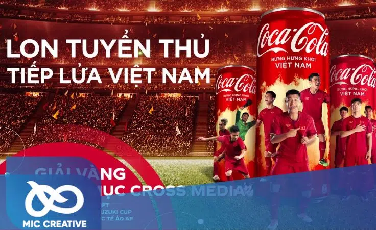 Chiến lược quảng cáo của Coca Cola kết hợp với đội tuyển bóng đá U23 trước giải đấu AFF Suzuki Cup 2018