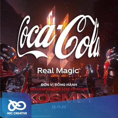 Chiến lược quảng cáo của CocaCola kết hợp với Space Speakers trong sự kiện âm nhạc