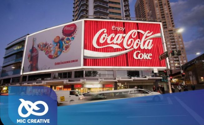 Chiến lược quảng cáo của Coca Cola bằng biển Billboard ngoài trời