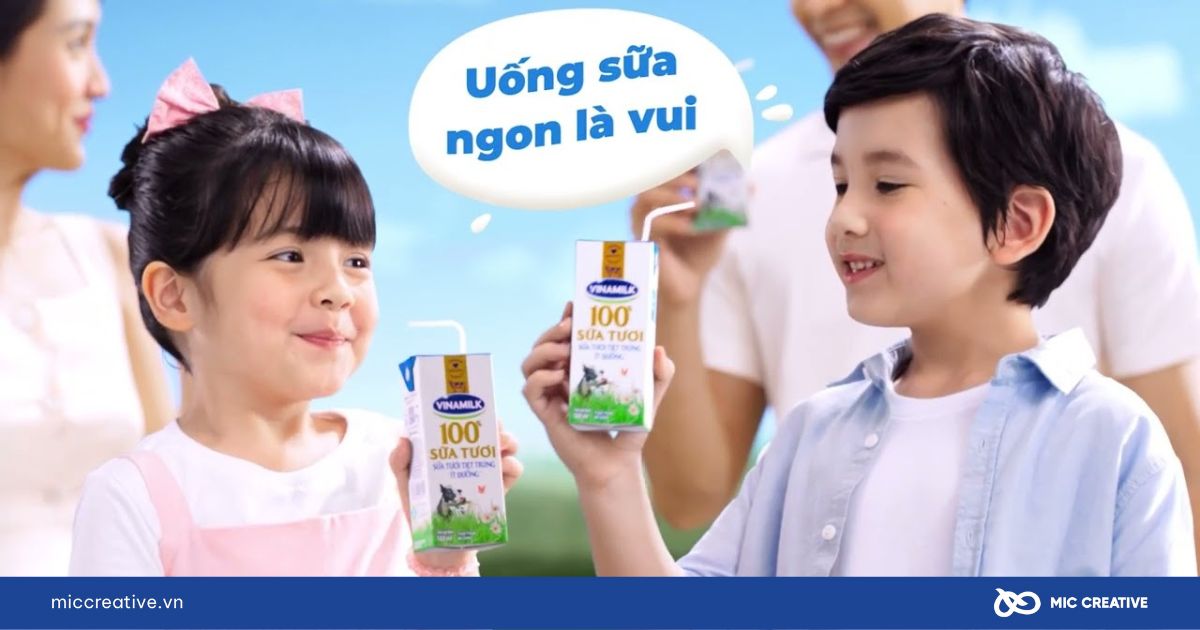 Đối tượng khách hàng của Vinamilk