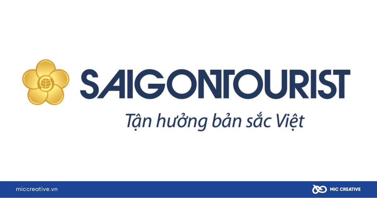 Logo và Slogan của công ty du lịch saigontourist