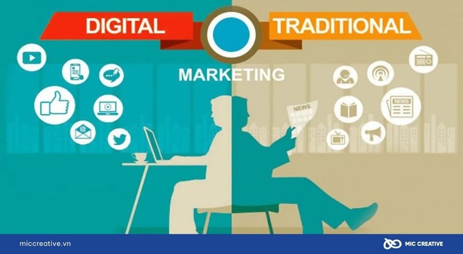 Sự khác biệt giữa Marketing truyền thống và marketing hiện đại