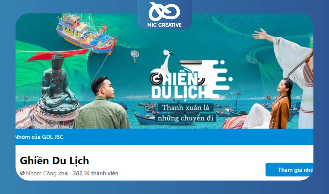 Ghiền Du Lịch - Một nhóm có tiếng để đăng tải bài viết quảng cáo du lịch
