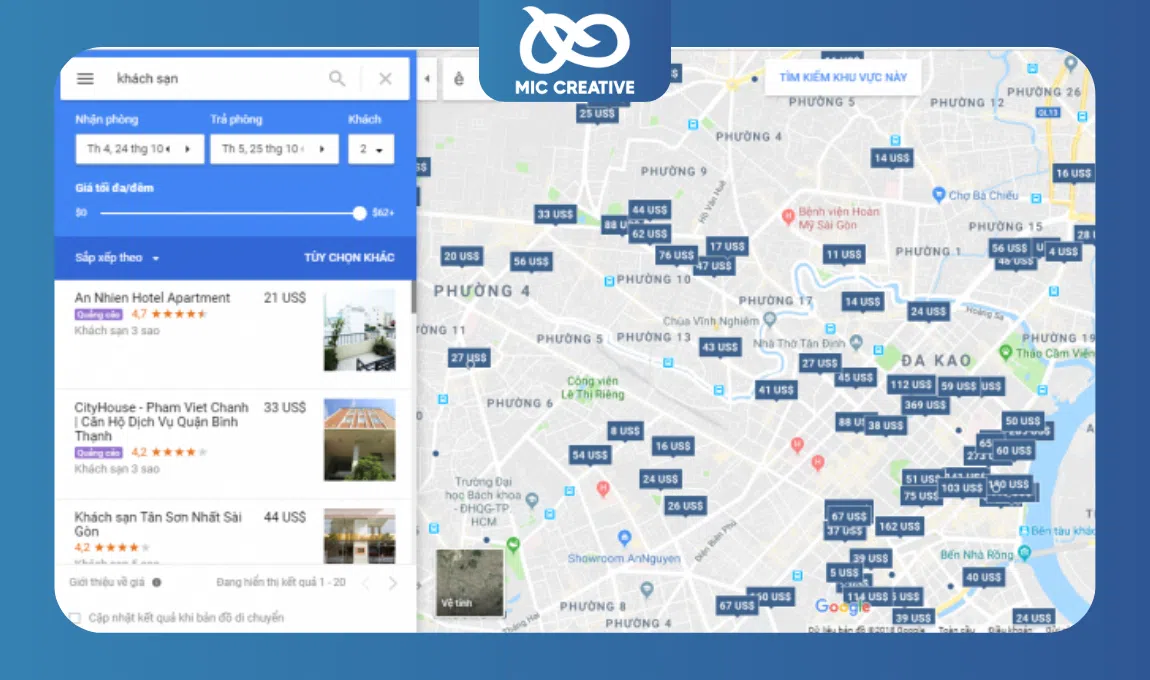 Tối ưu chiến lược sản phẩm du lịch với SEO Google Map