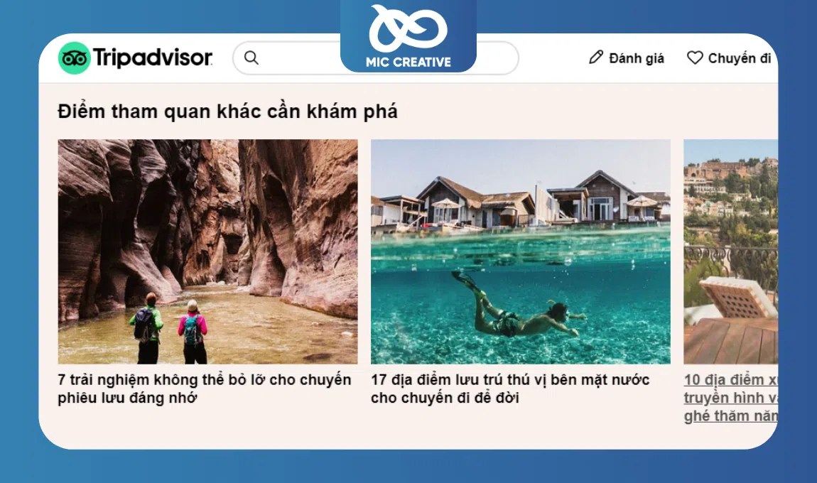 TripAdvisor - Nền tảng lý tưởng để đăng bài viết quảng cáo du lịch