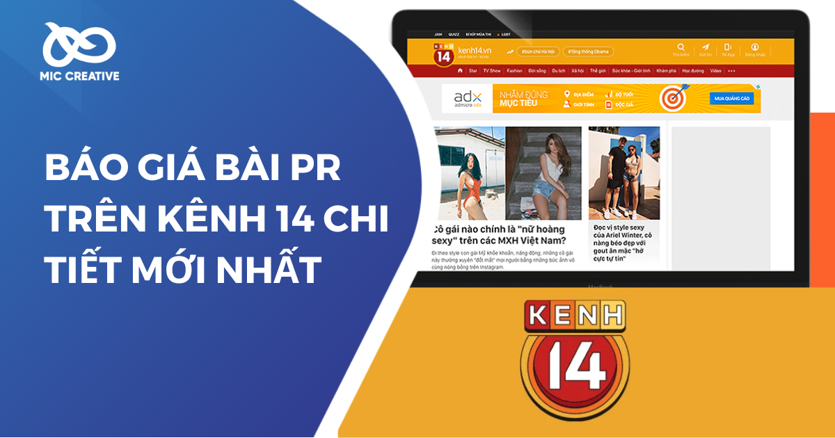 Báo giá bài PR kênh 14 thumbnail