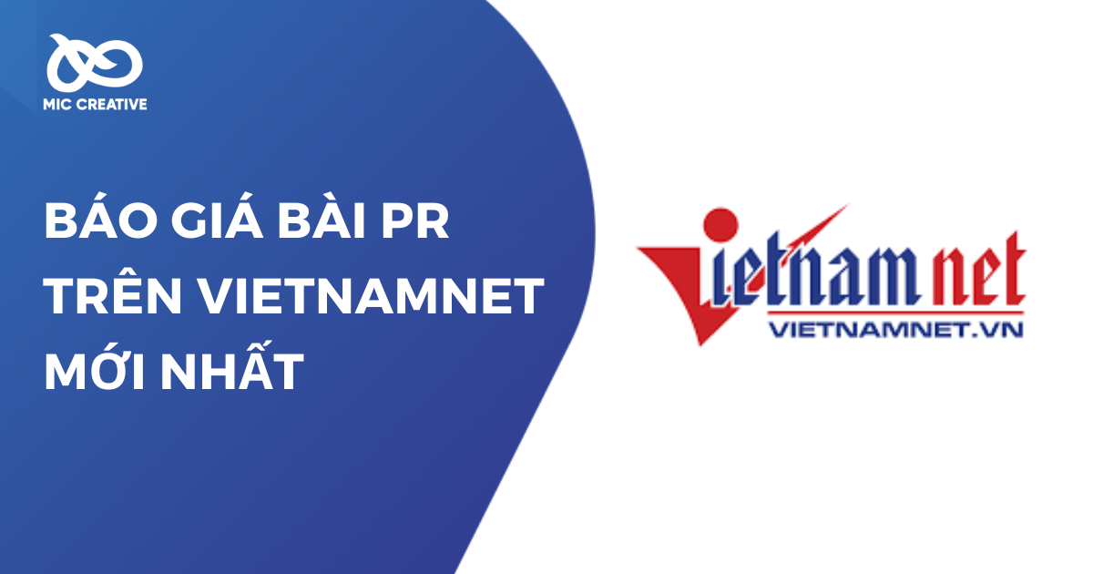 Thumbnail báo giá bài PR trên Vietnamnet