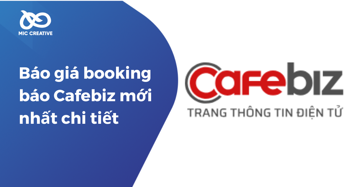 Thumbnail báo giá Booking báo Cafebiz