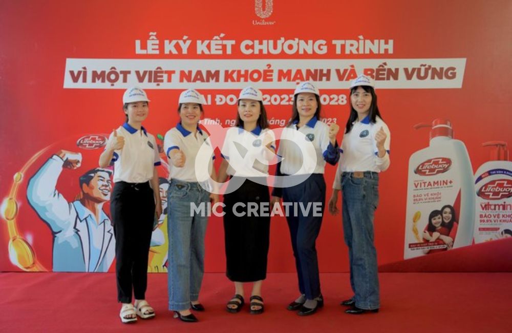 Kết hợp với Uniliver