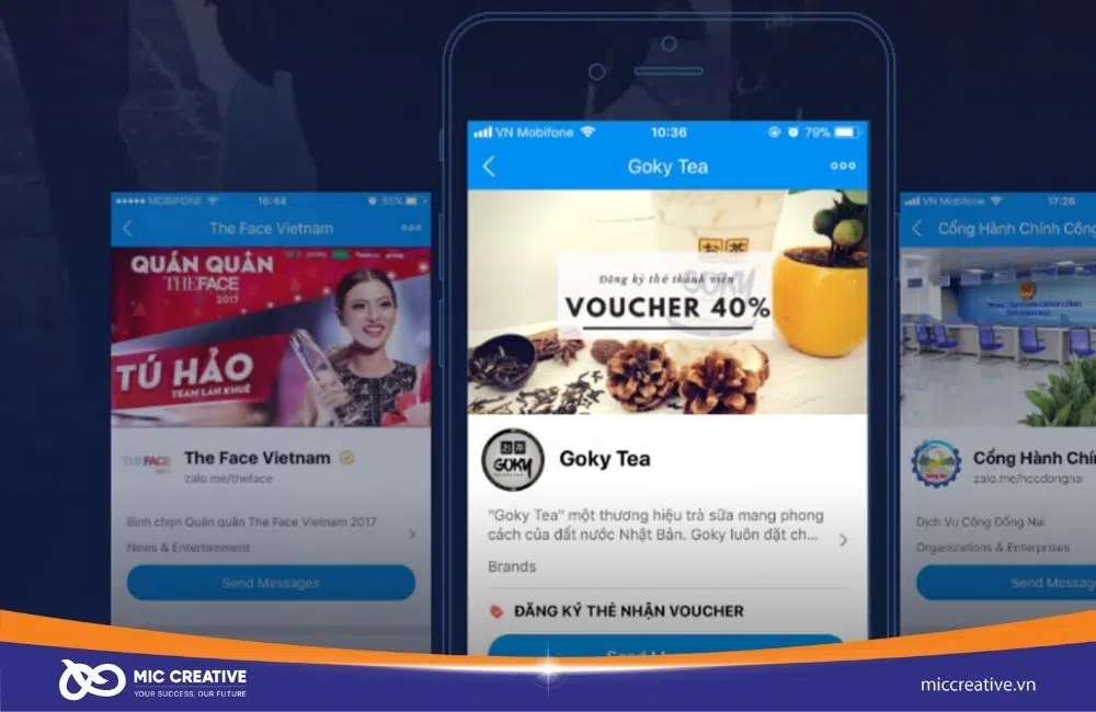 Một số ví dụ về PR Online