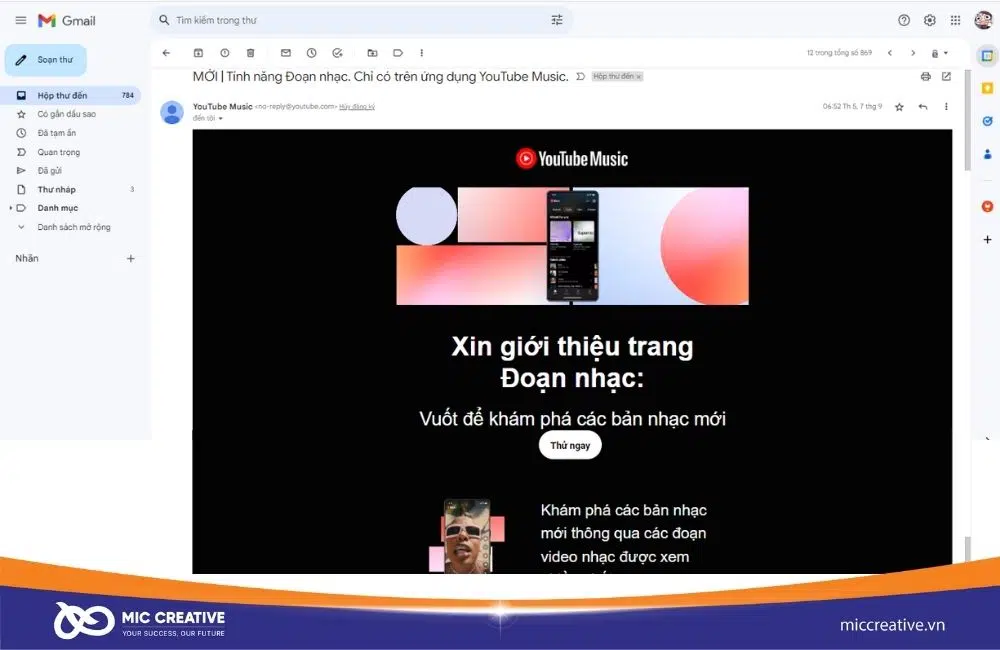 Quảng cáo trên Gmail