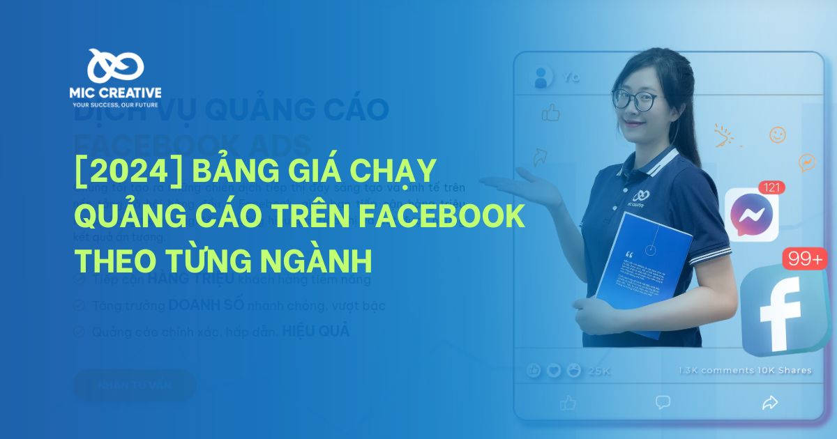 Bảng giá chạy quảng cáo trên Facebook