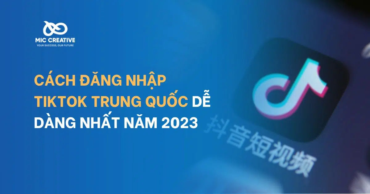 cách đăng nhập tik tok trung quốc