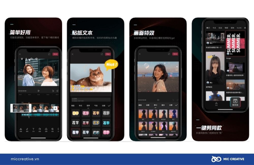 Chỉnh sửa video một cách dễ dàng với các app edit Trung Quốc