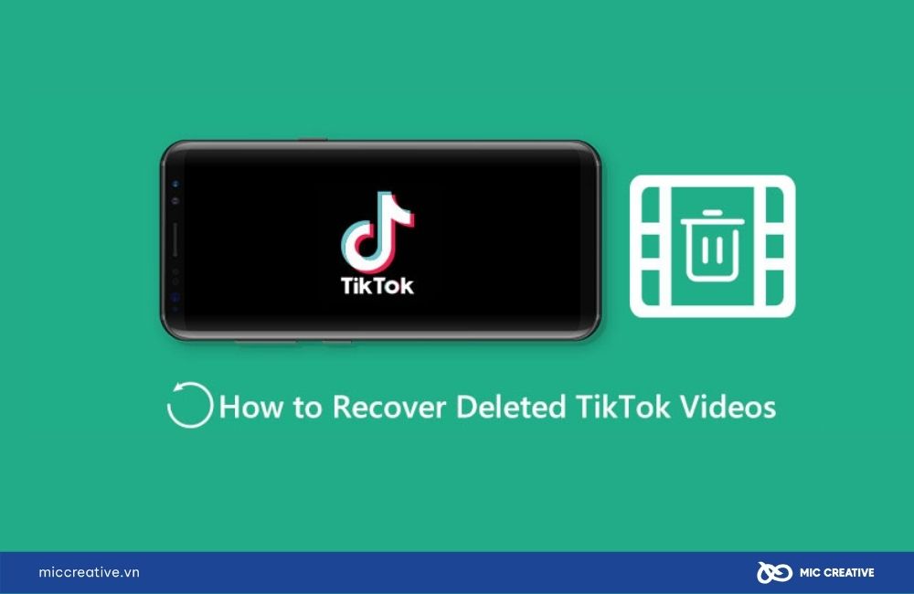 Có rất nhiều cách lấy lại video đã xóa trên TikTok.