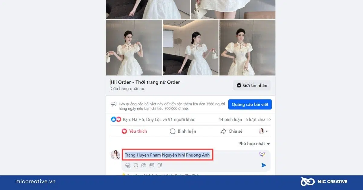 Tag (gắn thẻ) bạn bè vào bài viết để tăng tương tác cho các bài viết quan trọng