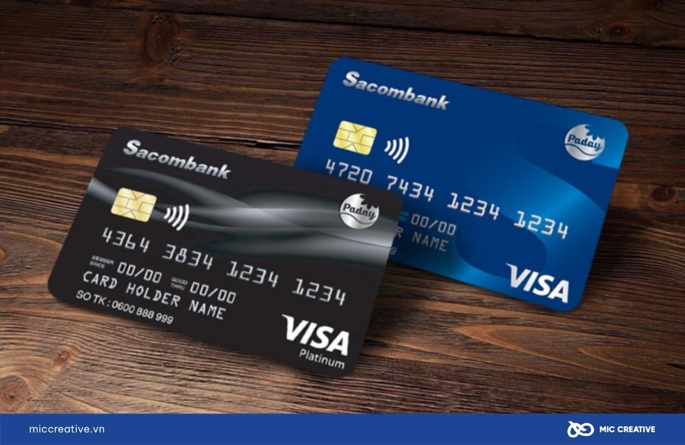 Thẻ Visa Sacombank