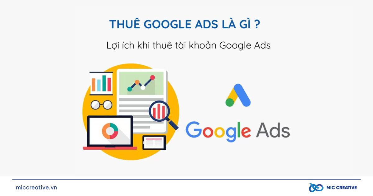 Thuê tài khoản quảng cáo Google Ads