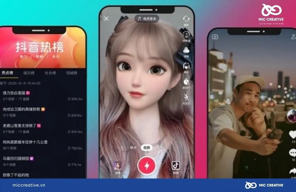 Tính năng chỉnh sửa trên Douyin