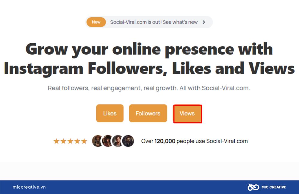 Sử dụng website tăng lượt xem TikTok - SocialViral