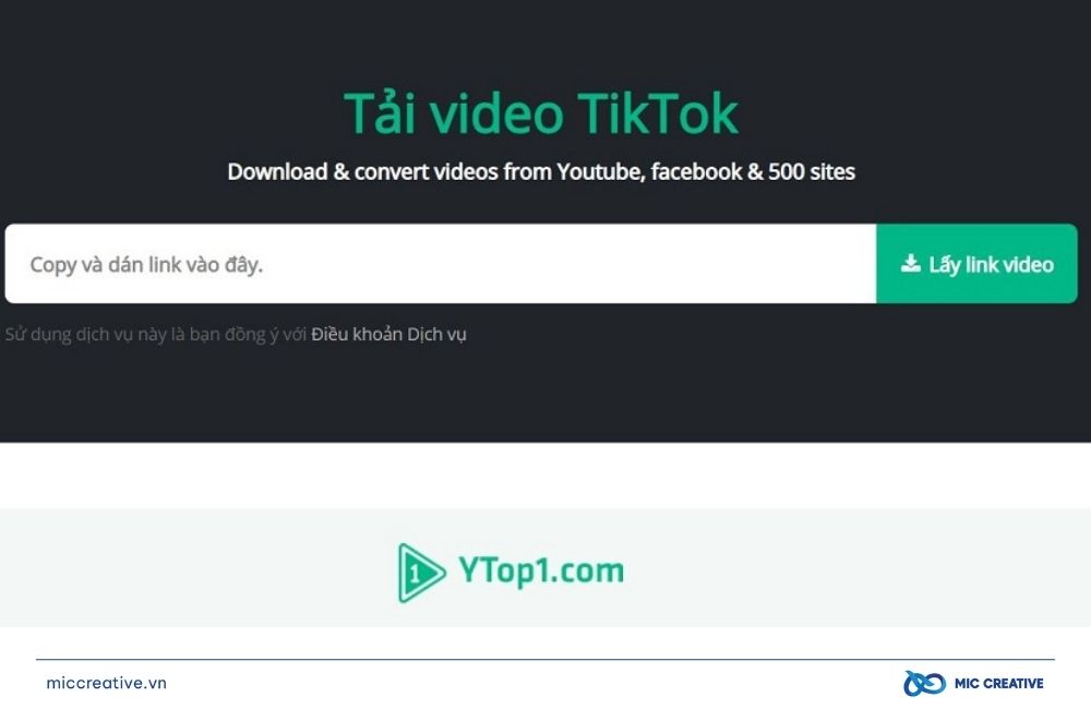 xoá logo TikTok bằng Ytop1