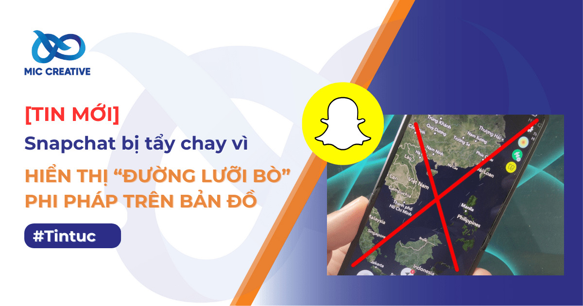 Snapchat bị tẩy chay vì hiển thị “đường lưỡi bò” phi pháp trên bản đồ