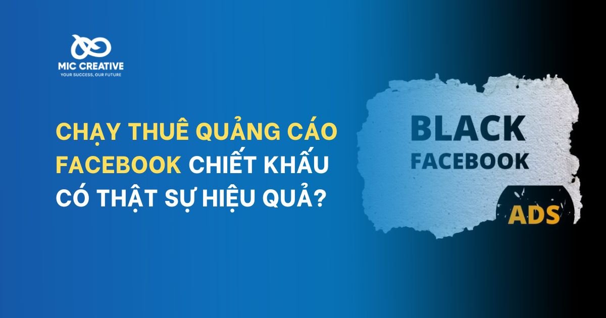 Chạy thuê quảng cáo Facebook chiết khấu