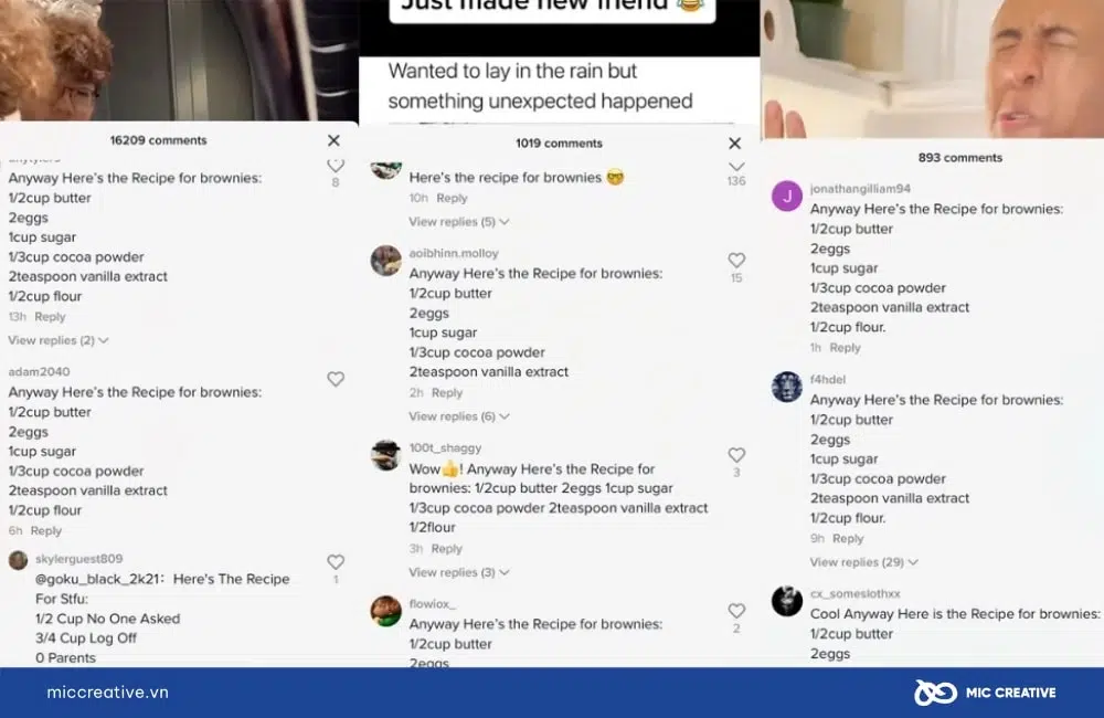 Trend Spam bình luận trên TikTok từng khiến không ít tài khoản bị cấm
