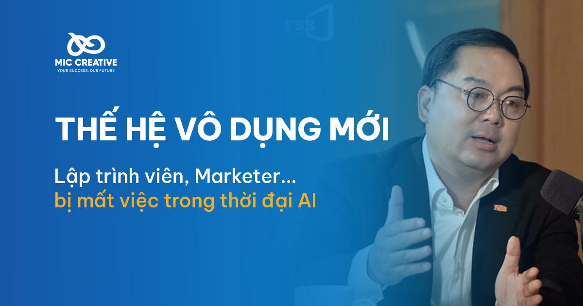 Thế hệ vô dụng mới, lập trình viên, marketer bị mất việc trong thời đại AI