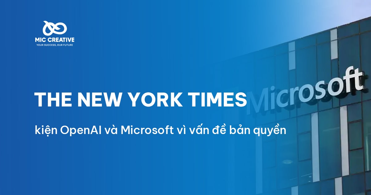 The New York Times đối mặt với OpenAI và Microsoft trong cuộc chiến bản quyền AI