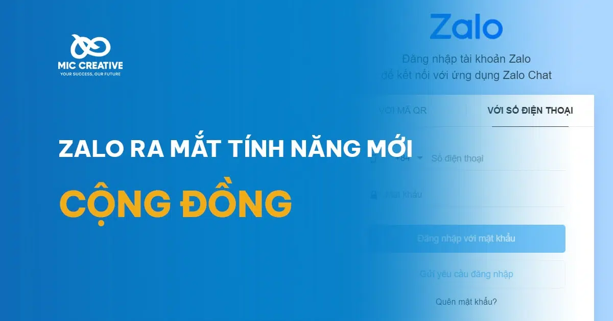 Zalo ra mắt tính năng mới: Cộng đồng