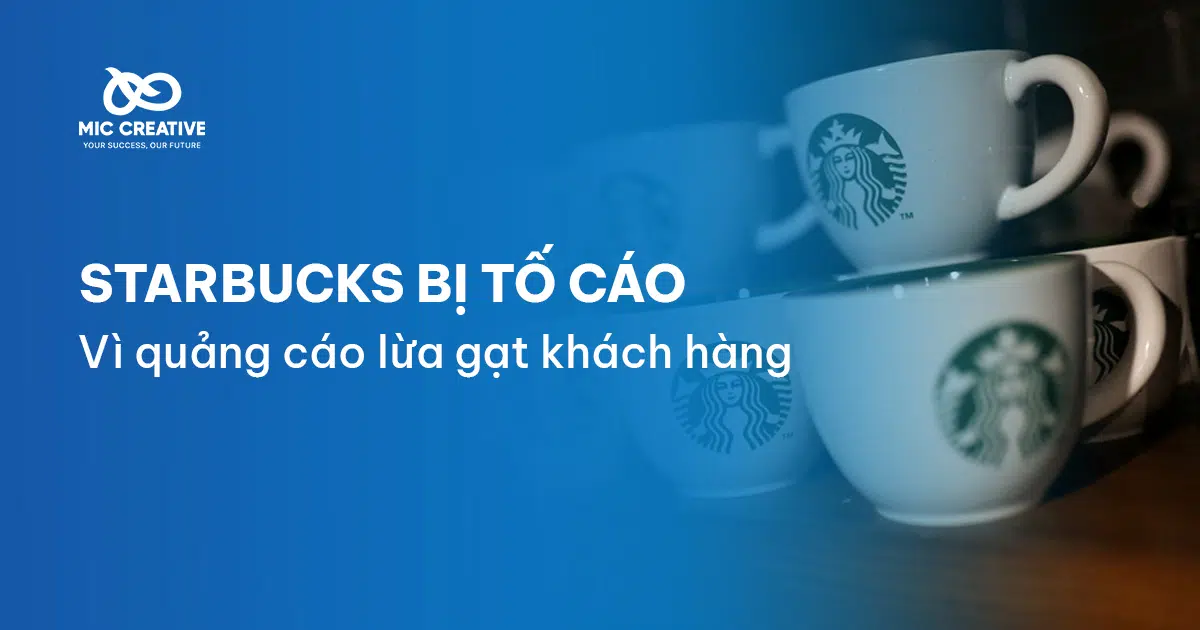 Starbucks bị tố cáo vì quảng cáo không trung thực về nguồn cung cấp