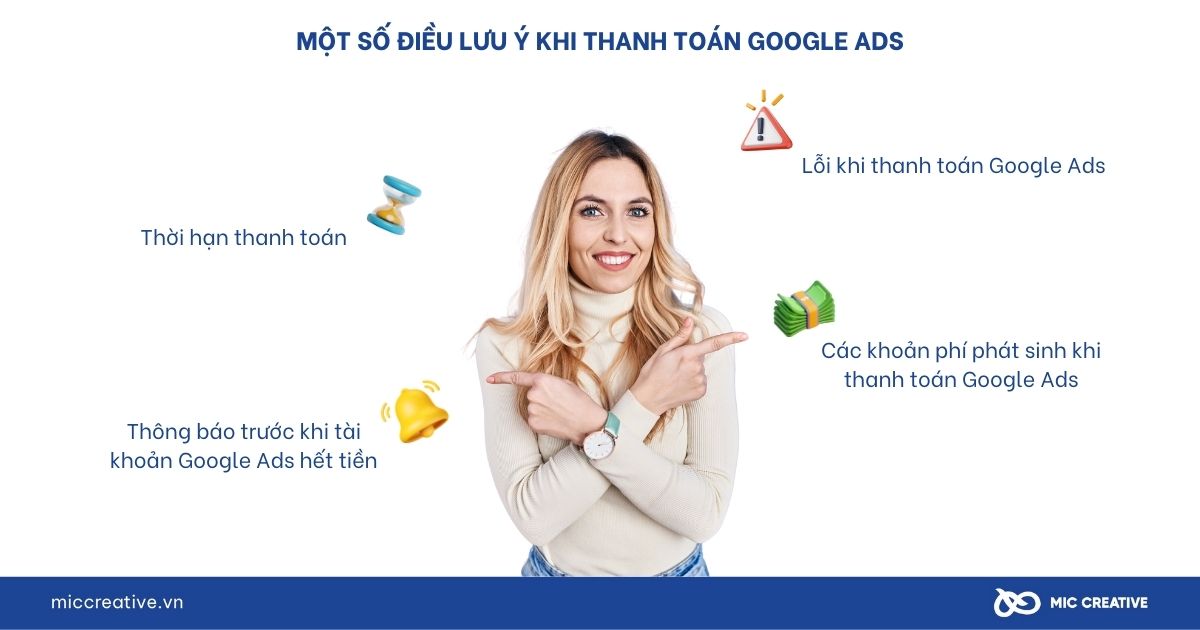 4 điều cần lưu ý khi thanh toán Google Ads