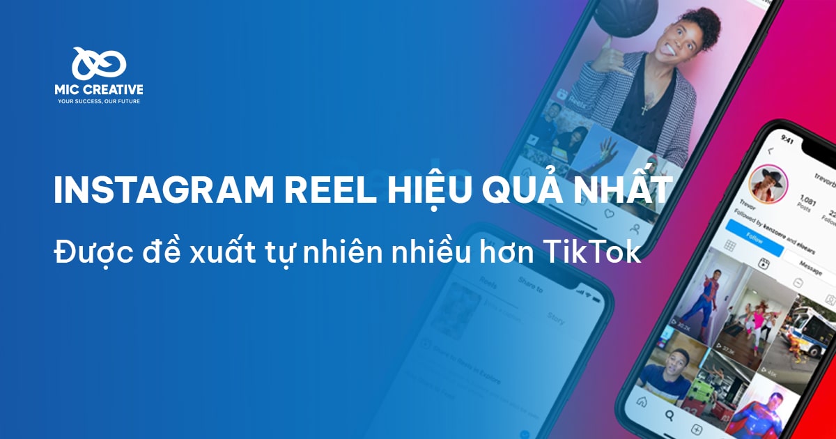 Instagram Reel đem lại nhiều views hơn TikTok