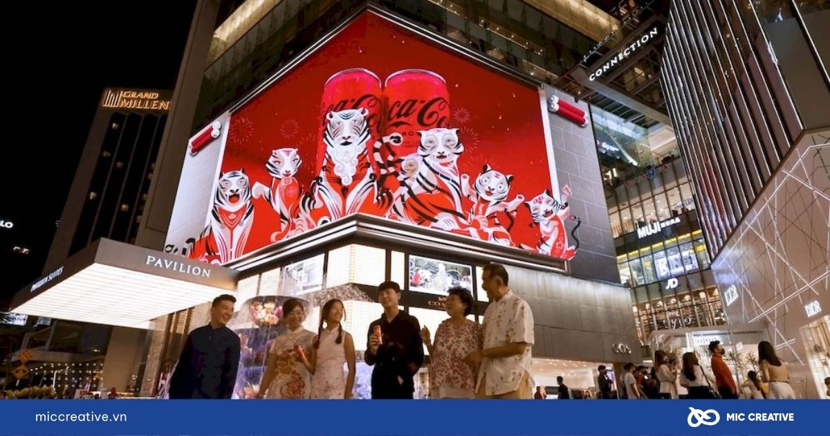 Quảng cáo OOH của Coca Cola