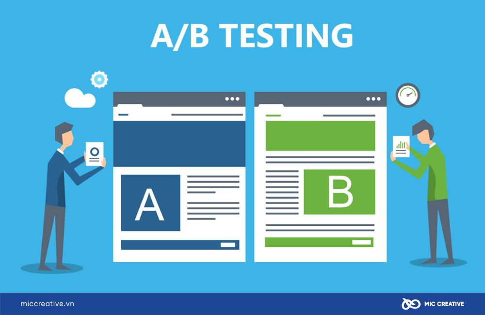 Tối ưu chi phí bằng phương pháp A/B testing kiểm tra ý tưởng mẫu quảng cáo