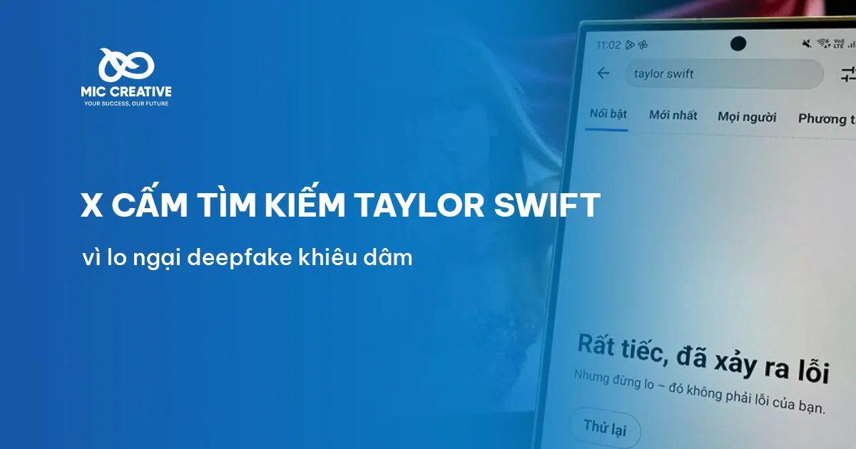 X cấm tìm kiếm Taylor Swift vì lo ngại