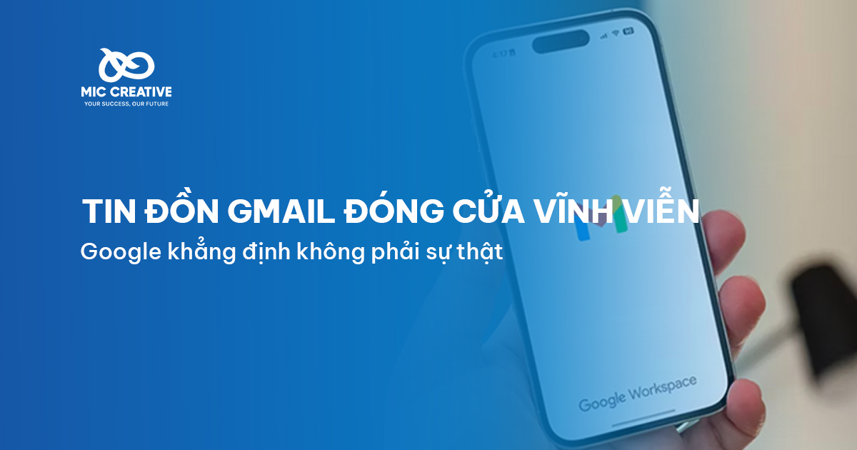 Google khẳng định Gmail không bị đóng cửa