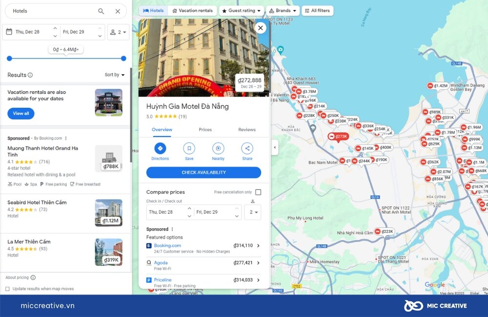 Google Maps gợi ý địa chỉ của bạn cho khách hàng