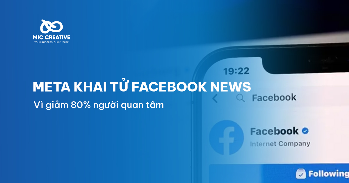 Meta khai tử tab Facebook News ở Mỹ và Úc