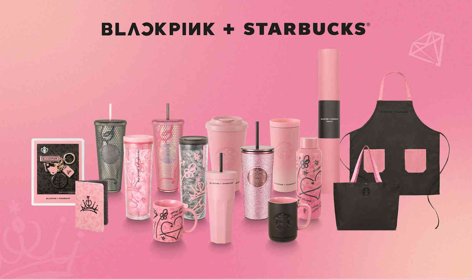 Starbucks kết hợp với Blackpink