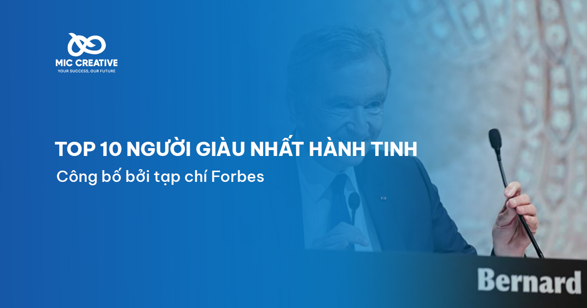 Top 10 người giàu nhất hành tinh năm 2024