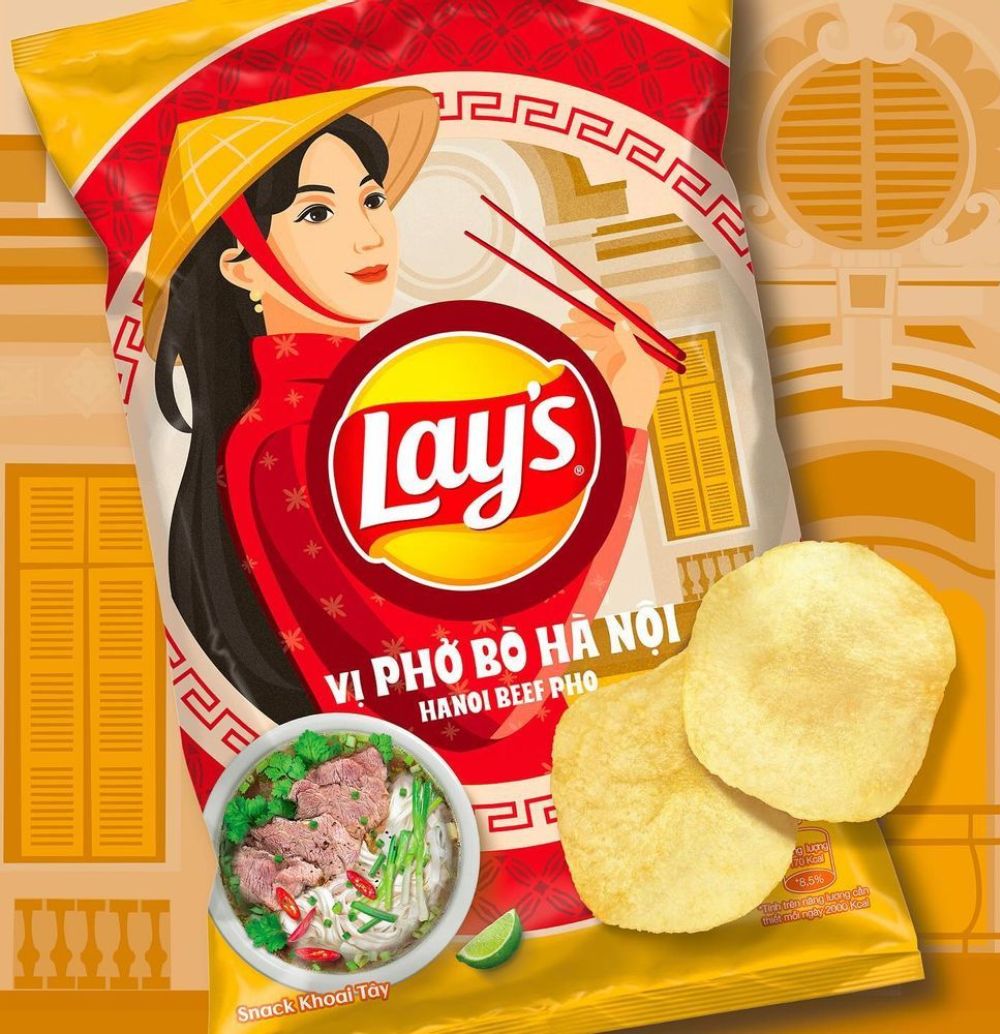 Lay's cho ra mắt snack vị phở bò