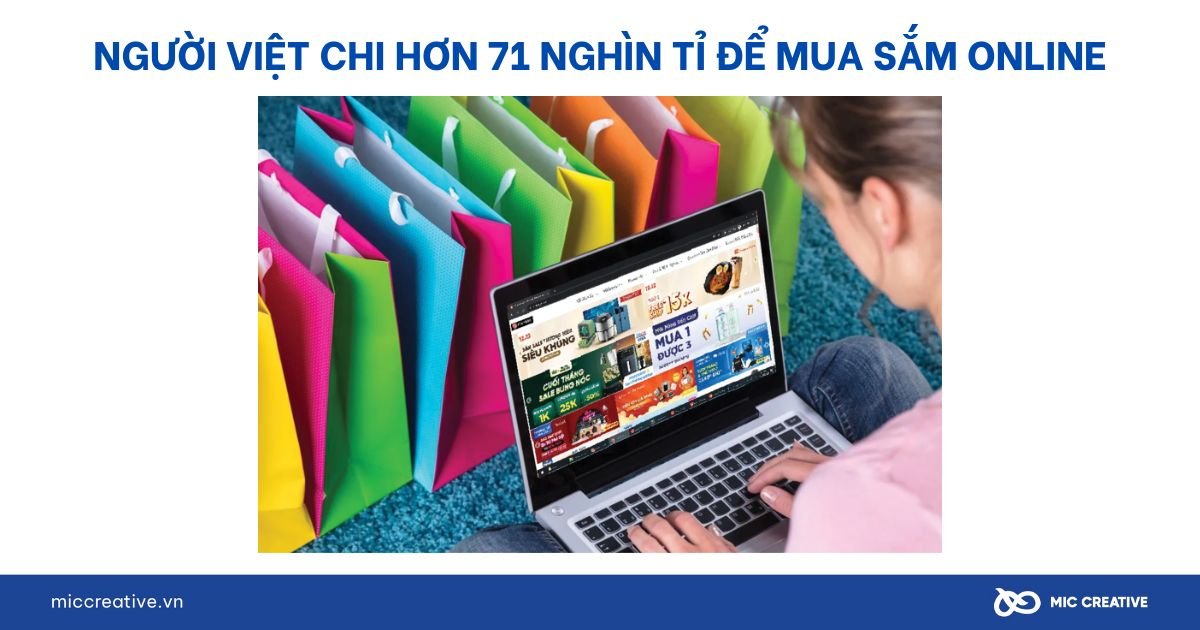 Người Việt chi hơn 71 nghìn tỉ để mua sắm online trong 3 tháng đầu năm