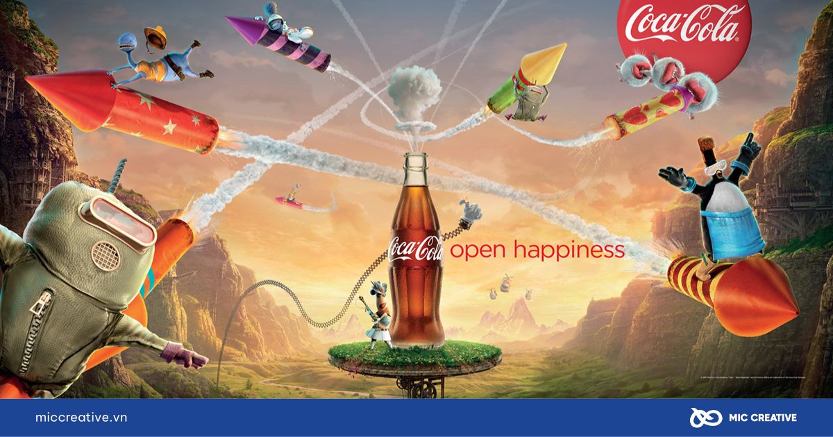 Happiness Factory là một trong những chiến dịch PR của Coca - Cola